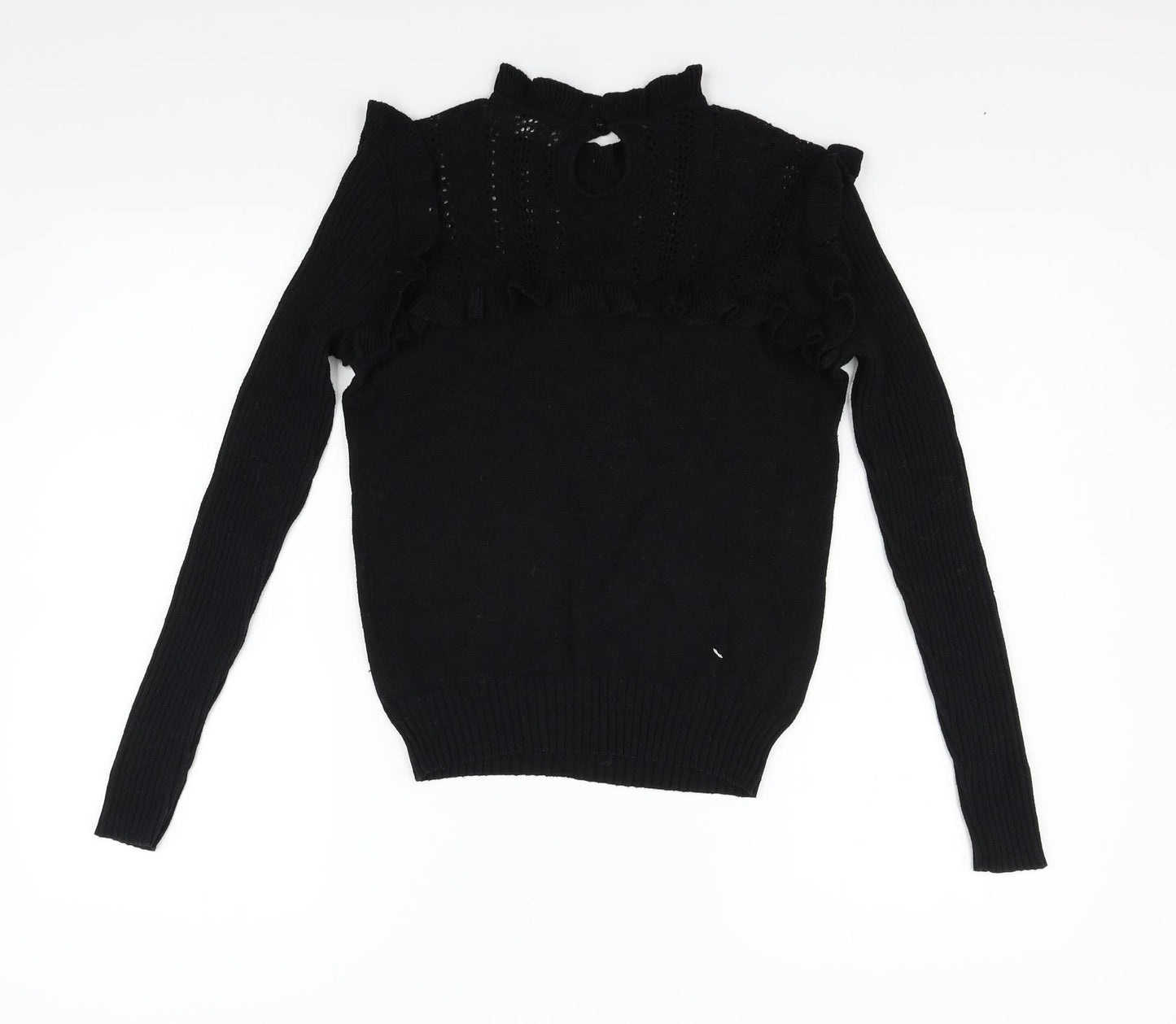 Vera Moda Womens Black   Pullover Jumper Size S