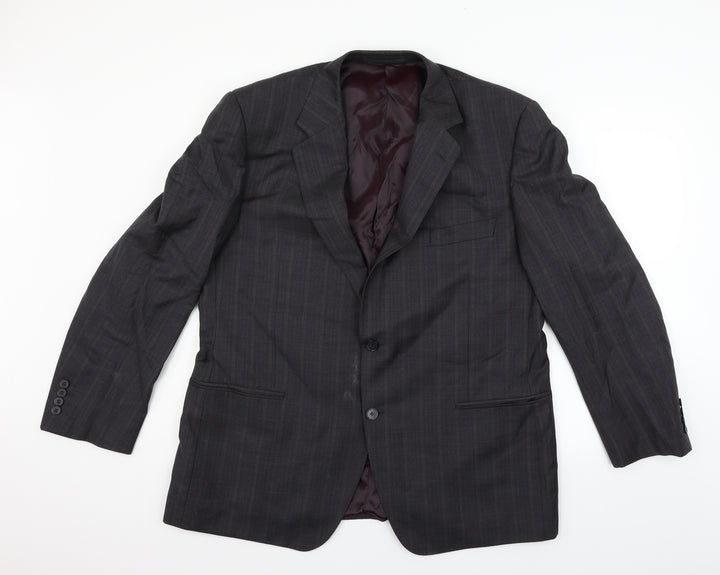 Marks and Spencer Mens Grey Jacket Blazer Size L