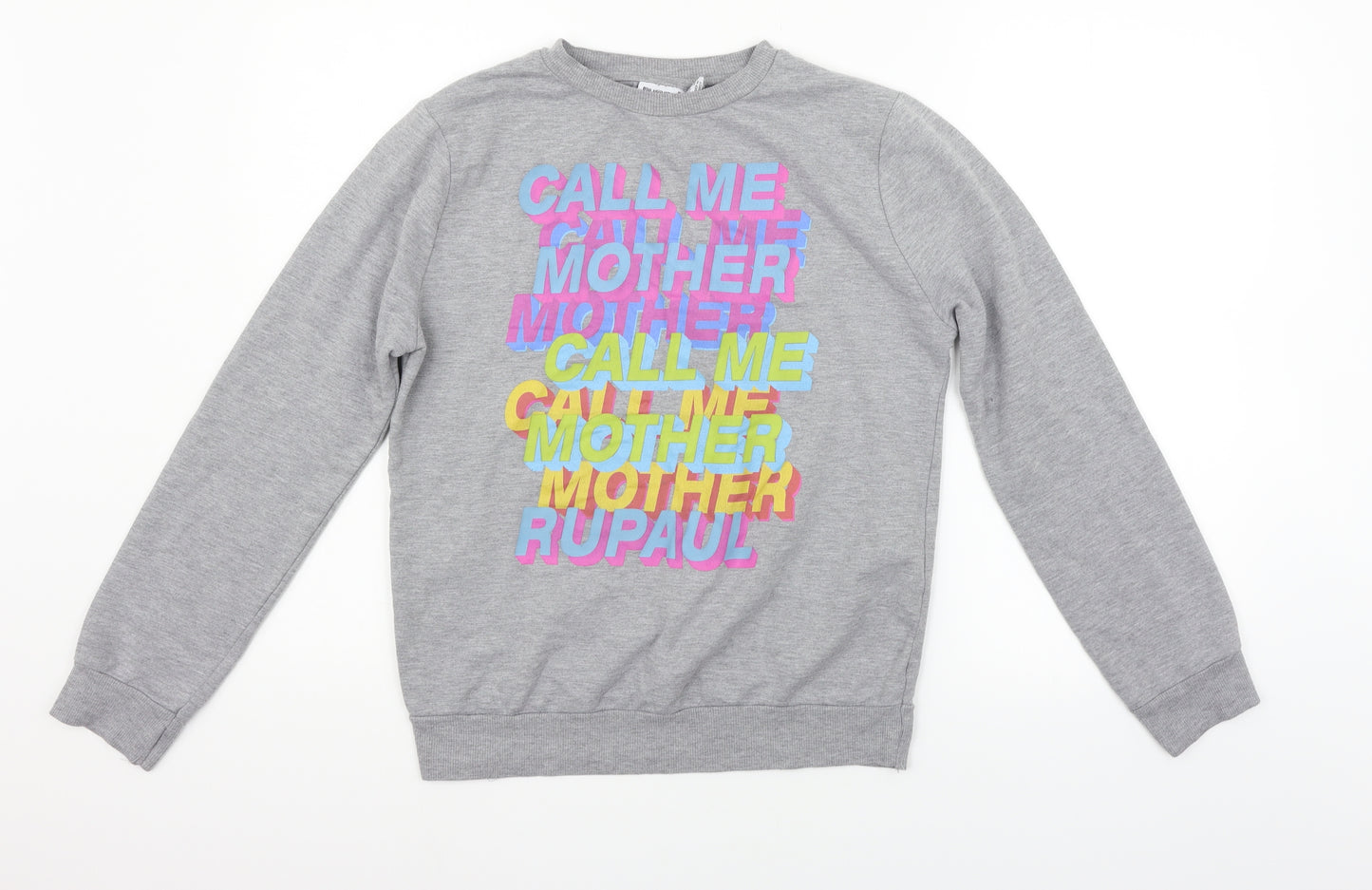 rupaul Womens Grey   Pullover Jumper Size 2XS
