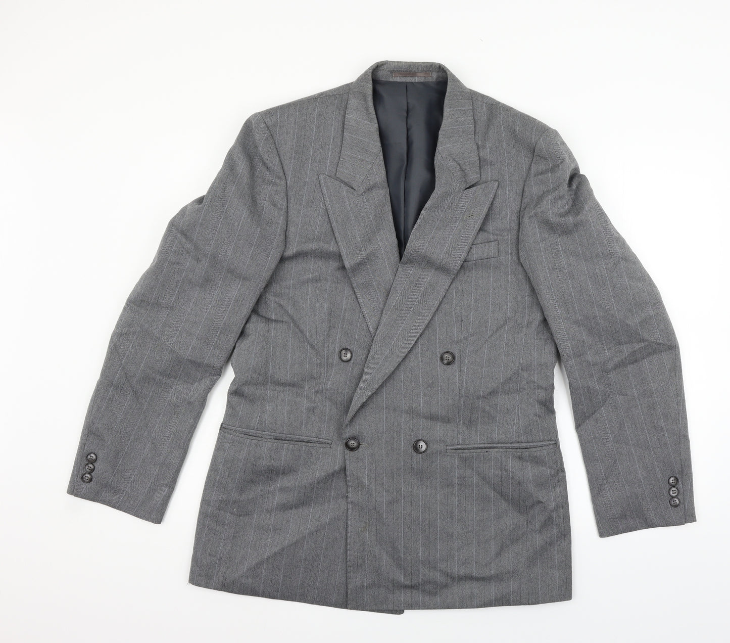 Canada Mens Grey   Jacket Blazer Size L  - washable marks