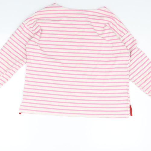 BDG Womens Pink Striped  Pullover Jumper Size L
