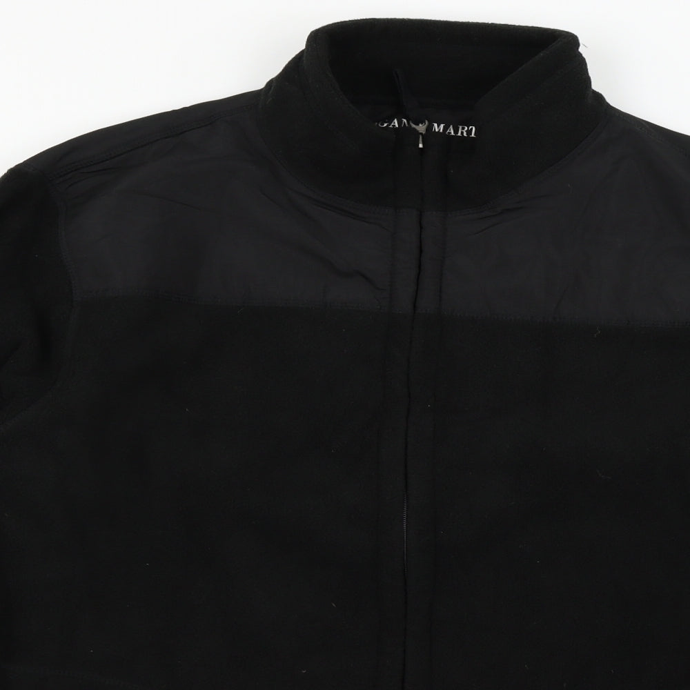 logan & morgan Mens Black   Jacket Coat Size M