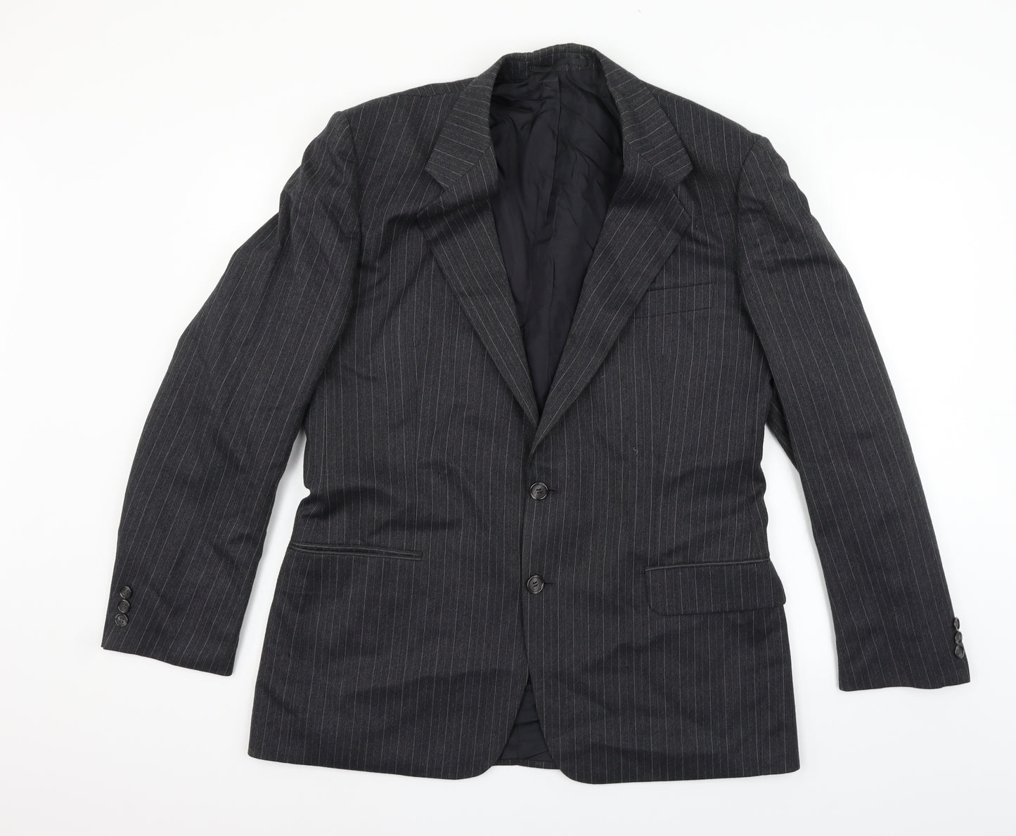 ST MICHAEL Mens Grey   Jacket Blazer Size S
