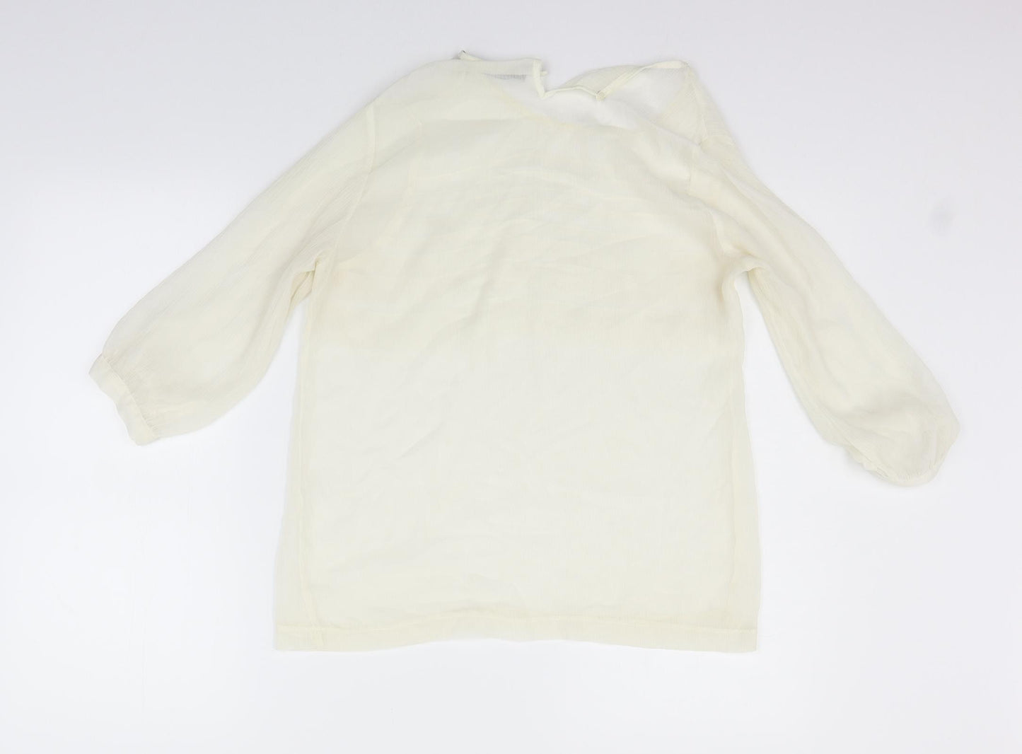 Zara Womens White   Basic T-Shirt Size S