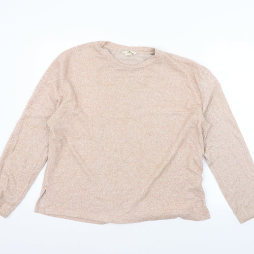 H&M Womens Beige   Pullover Jumper Size M