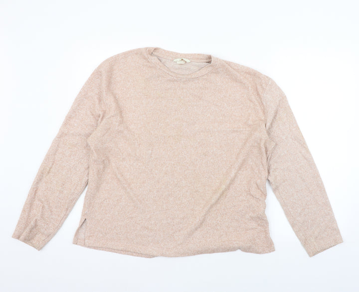 H&M Womens Beige   Pullover Jumper Size M