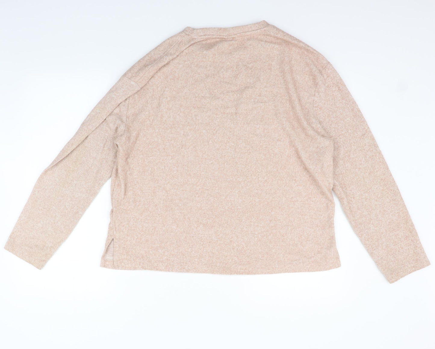 H&M Womens Beige   Pullover Jumper Size M
