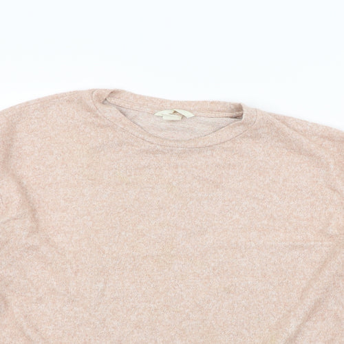 H&M Womens Beige   Pullover Jumper Size M