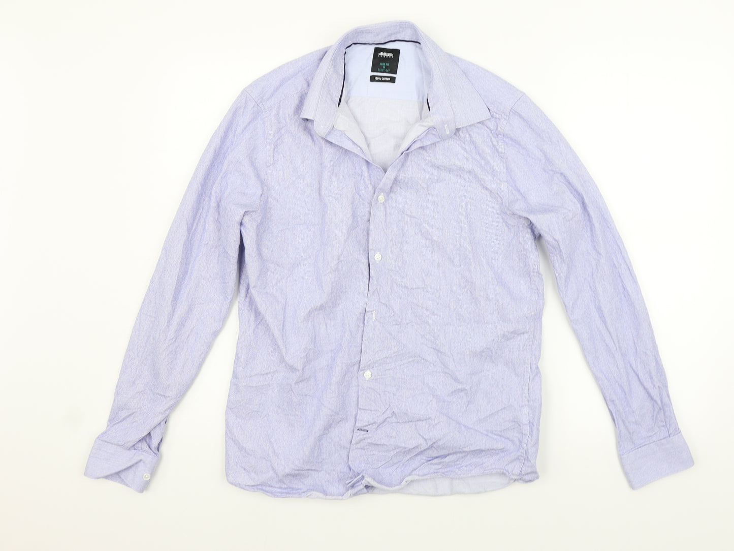 Burton Mens Blue    Button-Up Size M