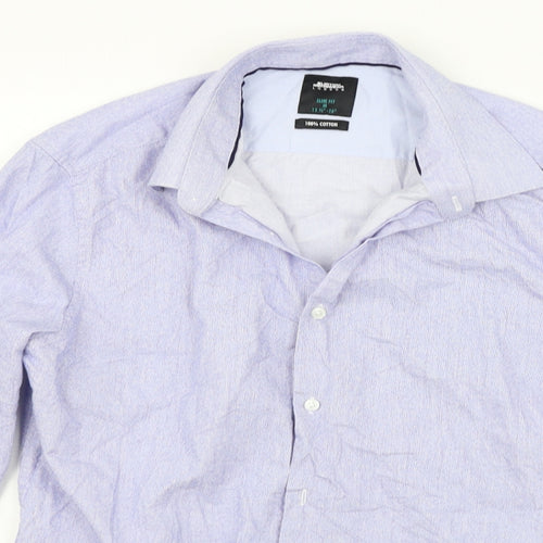 Burton Mens Blue    Button-Up Size M