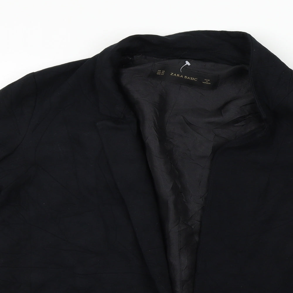 Zara Womens Black   Cardigan Jumper Size XS