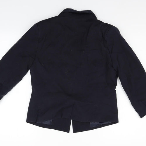 Minimum Womens Blue   Jacket Blazer Size 12