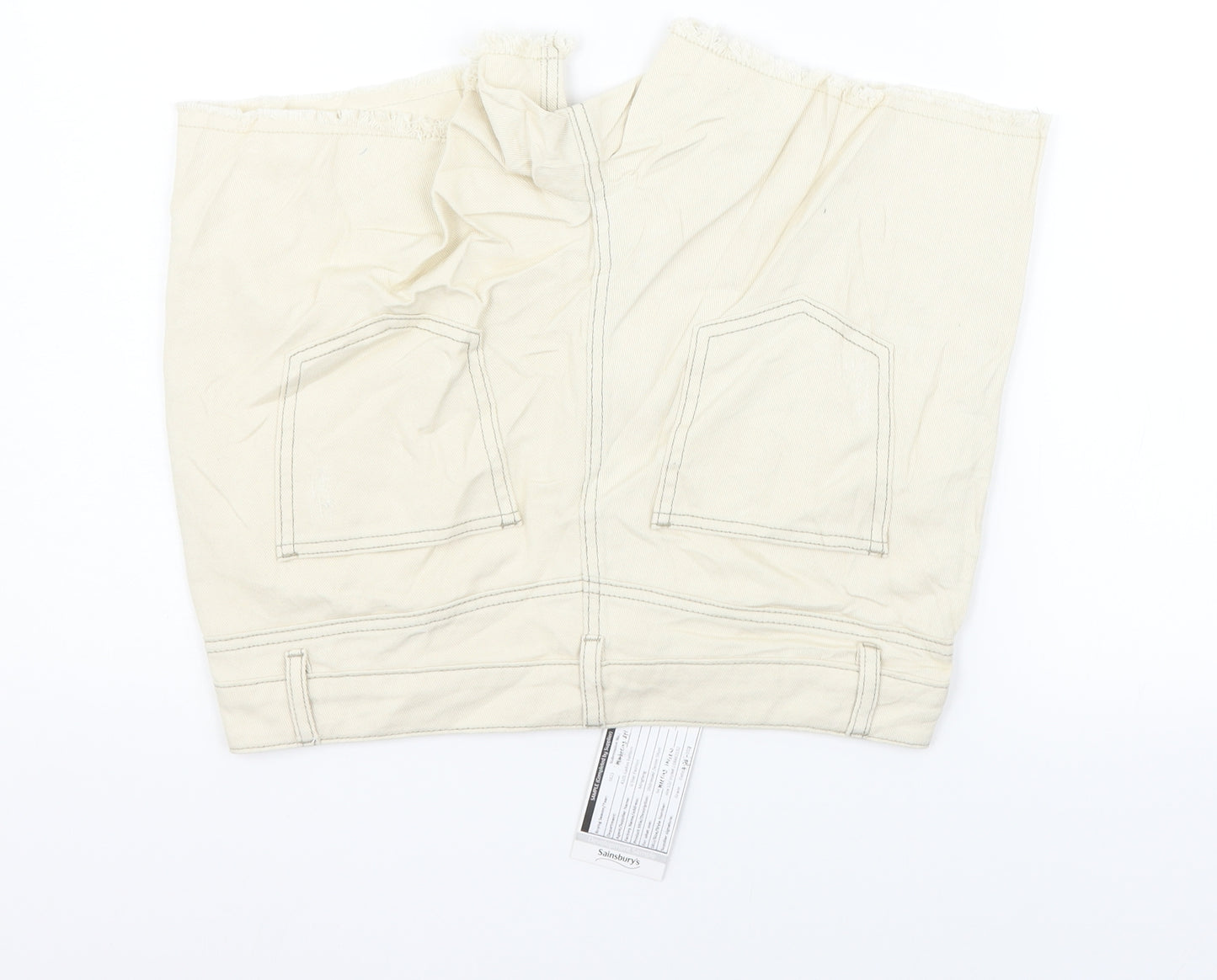 TU Womens Beige   Hot Pants Shorts Size 12