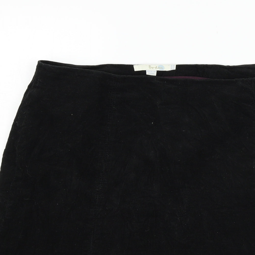 Boden Womens Black   Flare Skirt Size 14