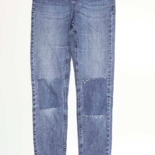 rocha john rocha Womens Blue   Straight Jeans Size 10 L29 in