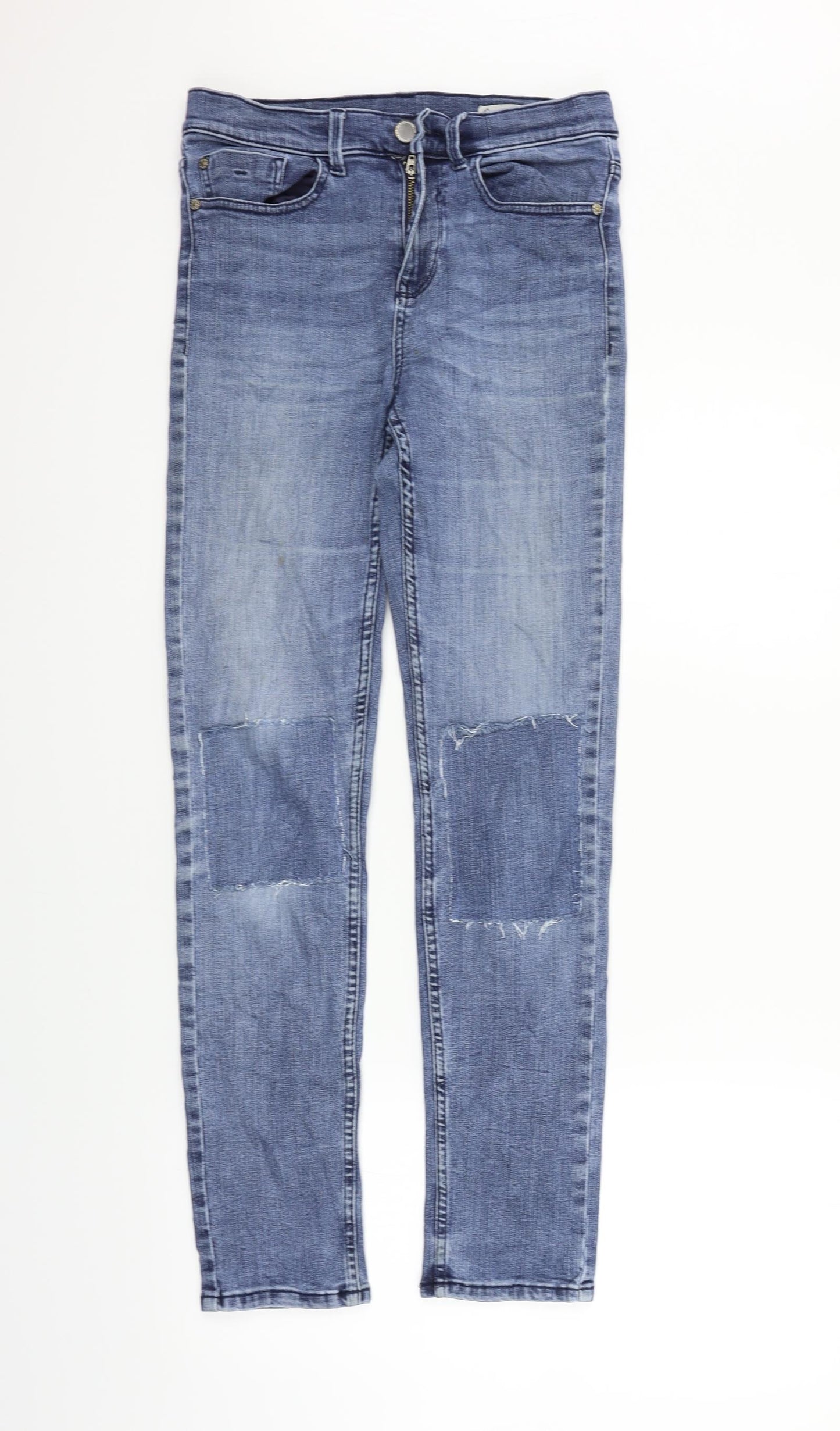 rocha john rocha Womens Blue   Straight Jeans Size 10 L29 in
