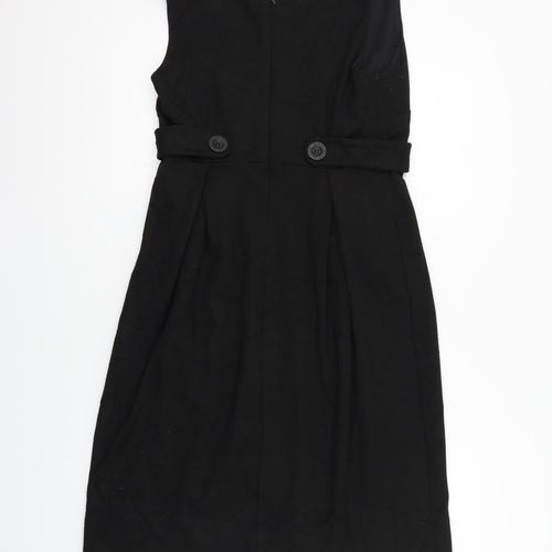 Betty Jackson Womens Black   Fit & Flare  Size 12