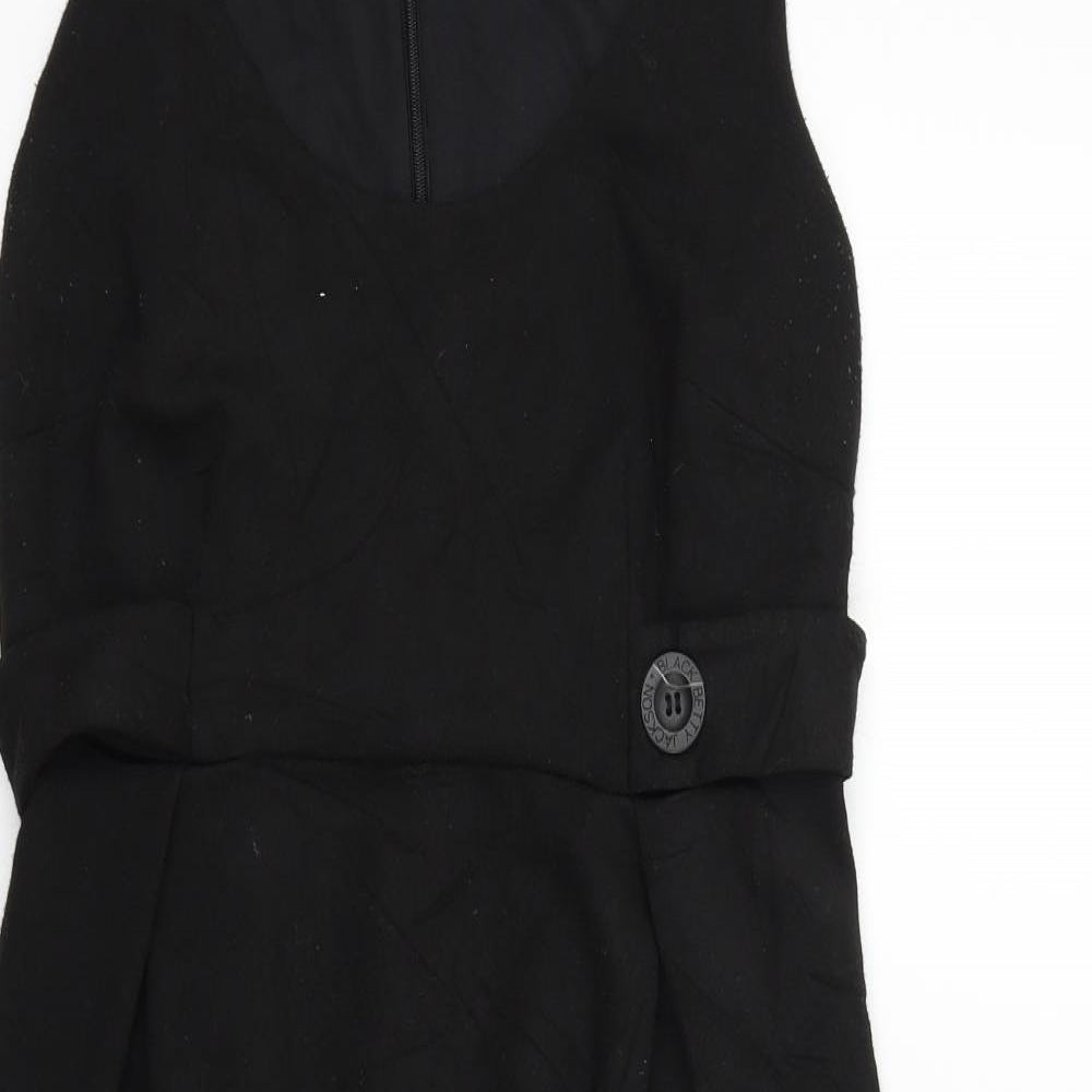 Betty Jackson Womens Black   Fit & Flare  Size 12