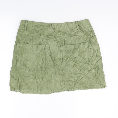Pull&Bear Womens Green   Flare Skirt Size M