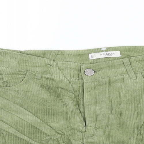 Pull&Bear Womens Green   Flare Skirt Size M
