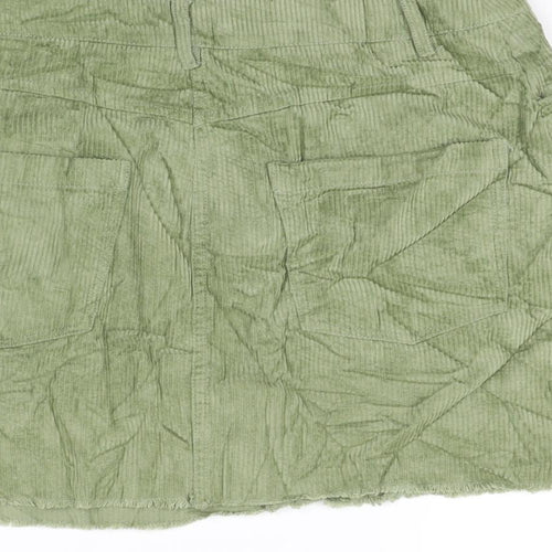 Pull&Bear Womens Green   Flare Skirt Size M