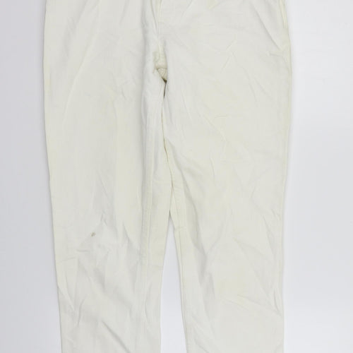 NEXT Womens White   Skinny Jeans Size 12 L29 in