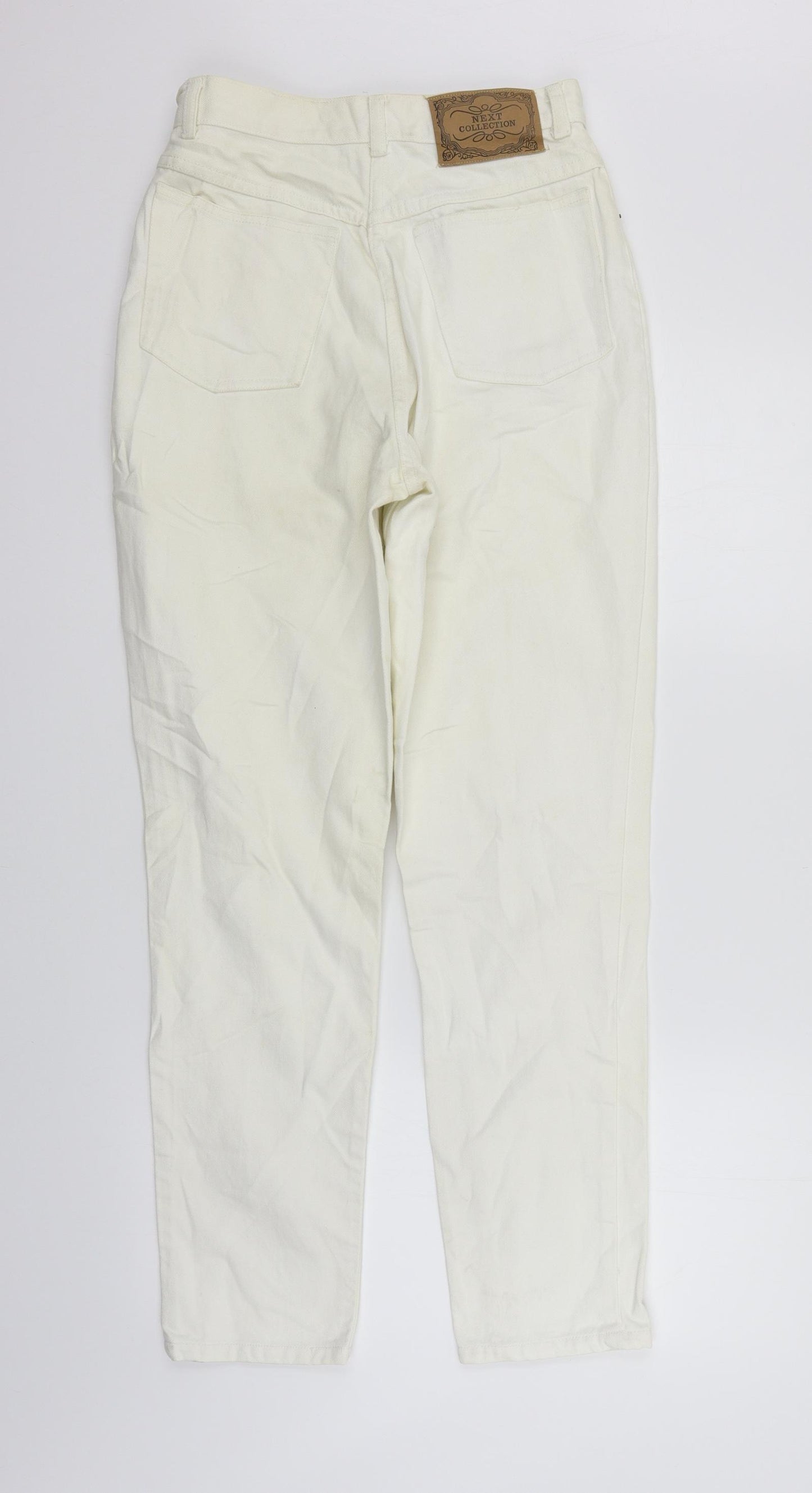 NEXT Womens White   Skinny Jeans Size 12 L29 in