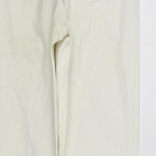 NEXT Womens White   Skinny Jeans Size 12 L29 in