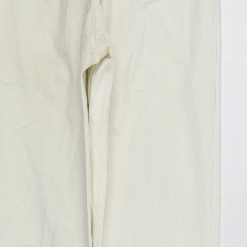 NEXT Womens White   Skinny Jeans Size 12 L29 in