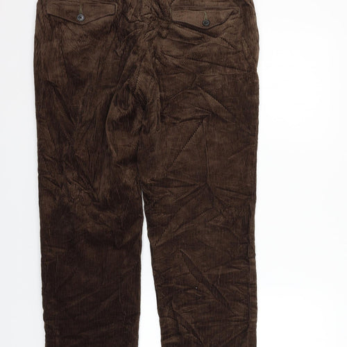 Marks and Spencer Womens Brown   Trousers  Size 34 in L29 in