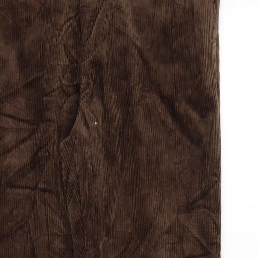 Marks and Spencer Womens Brown   Trousers  Size 34 in L29 in