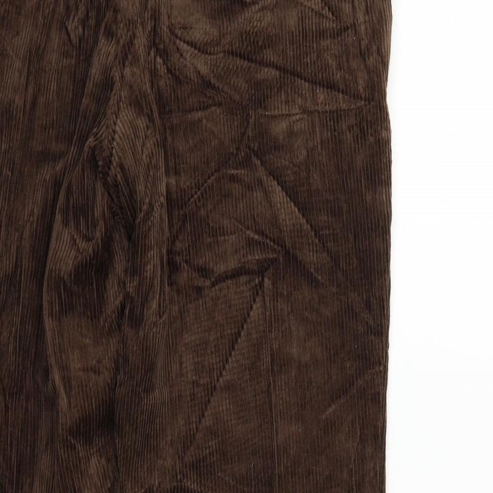 Marks and Spencer Womens Brown   Trousers  Size 34 in L29 in