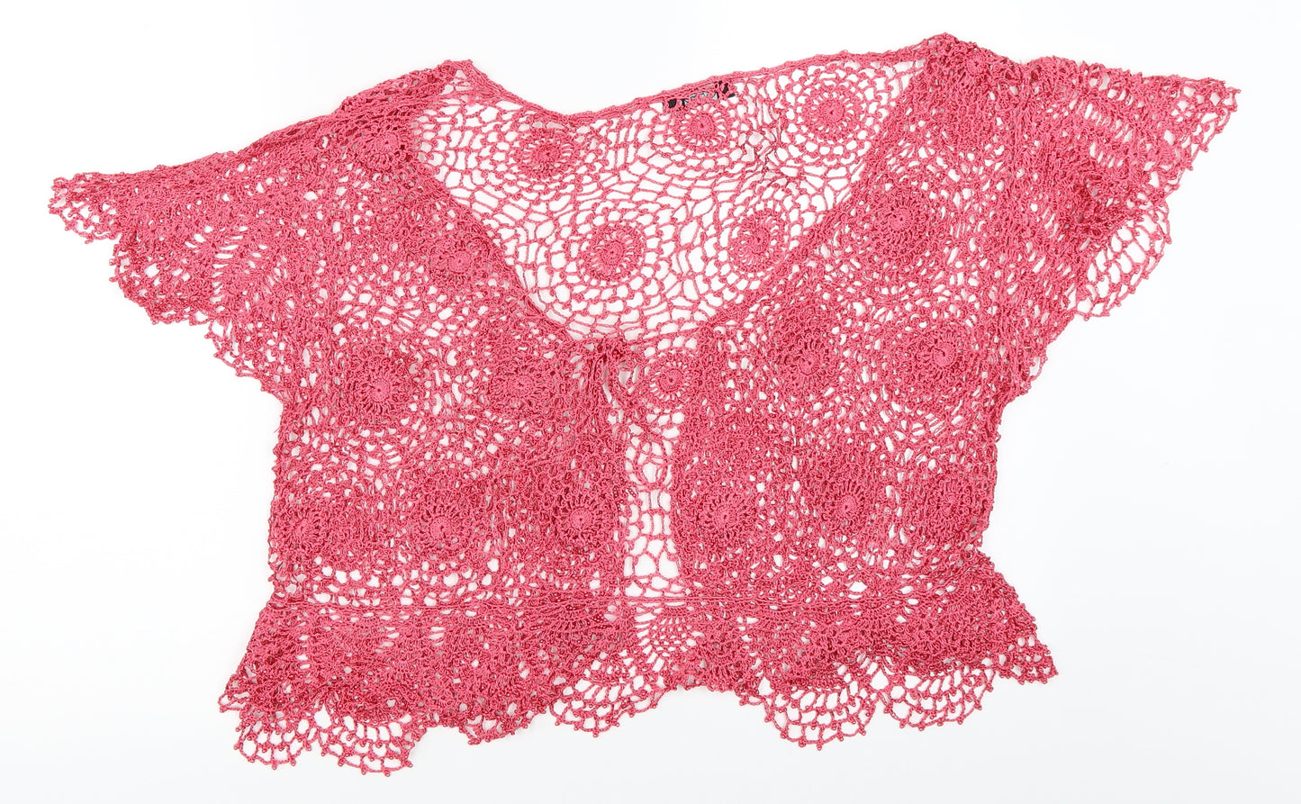 BM Womens Pink   Cardigan Jumper Size L