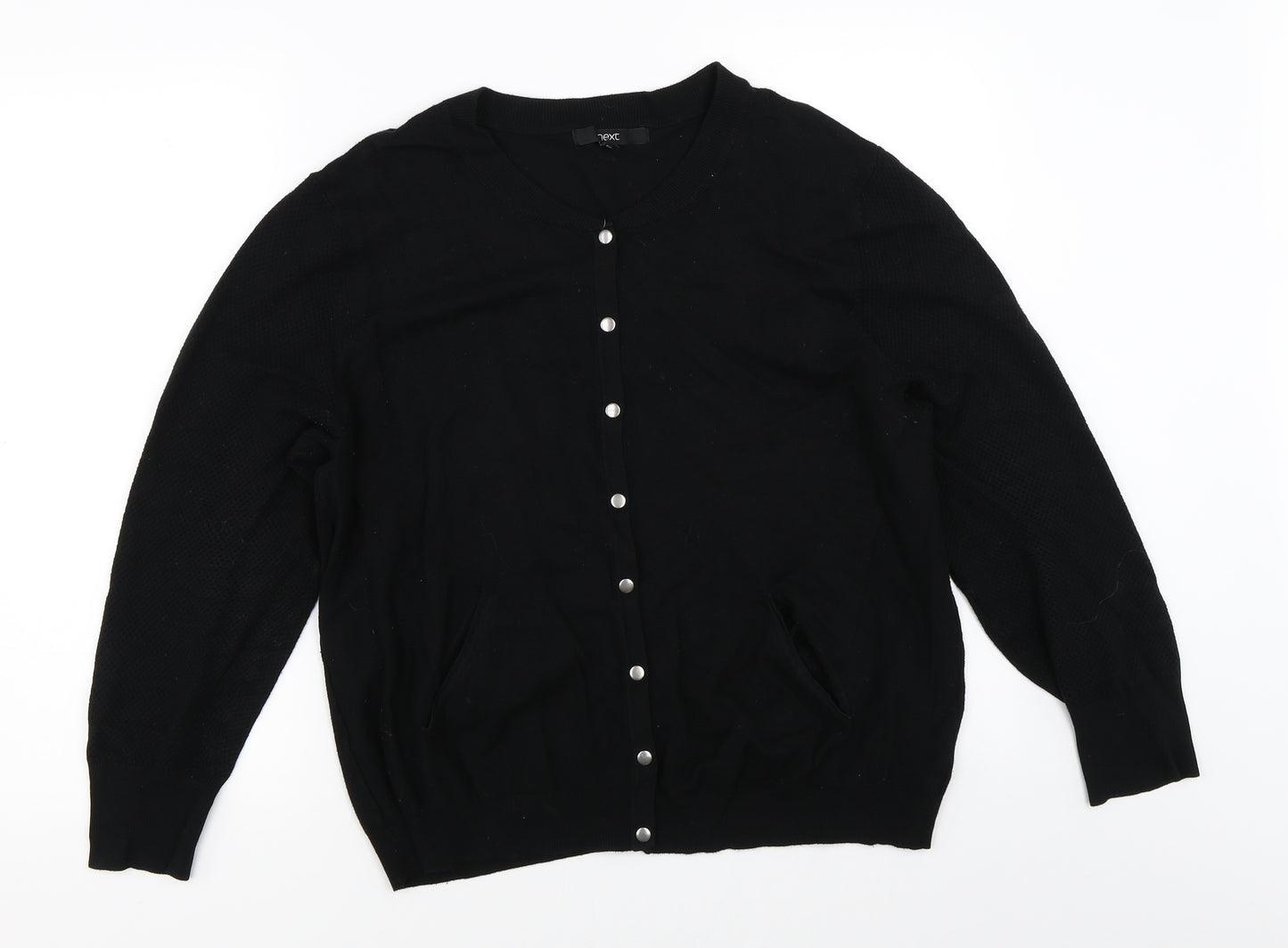 NEXT Womens Black   Cardigan Jumper Size 18