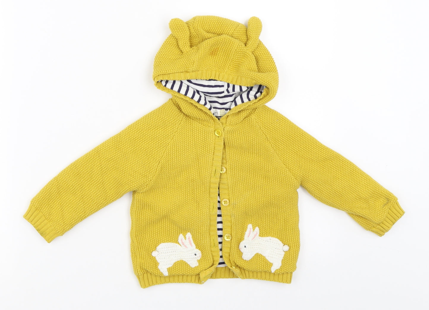 John Lewis Boys Yellow   Jacket  Size 12-18 Months