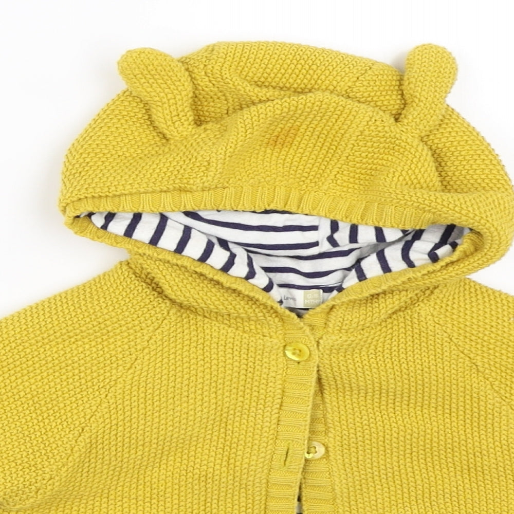 John Lewis Boys Yellow   Jacket  Size 12-18 Months