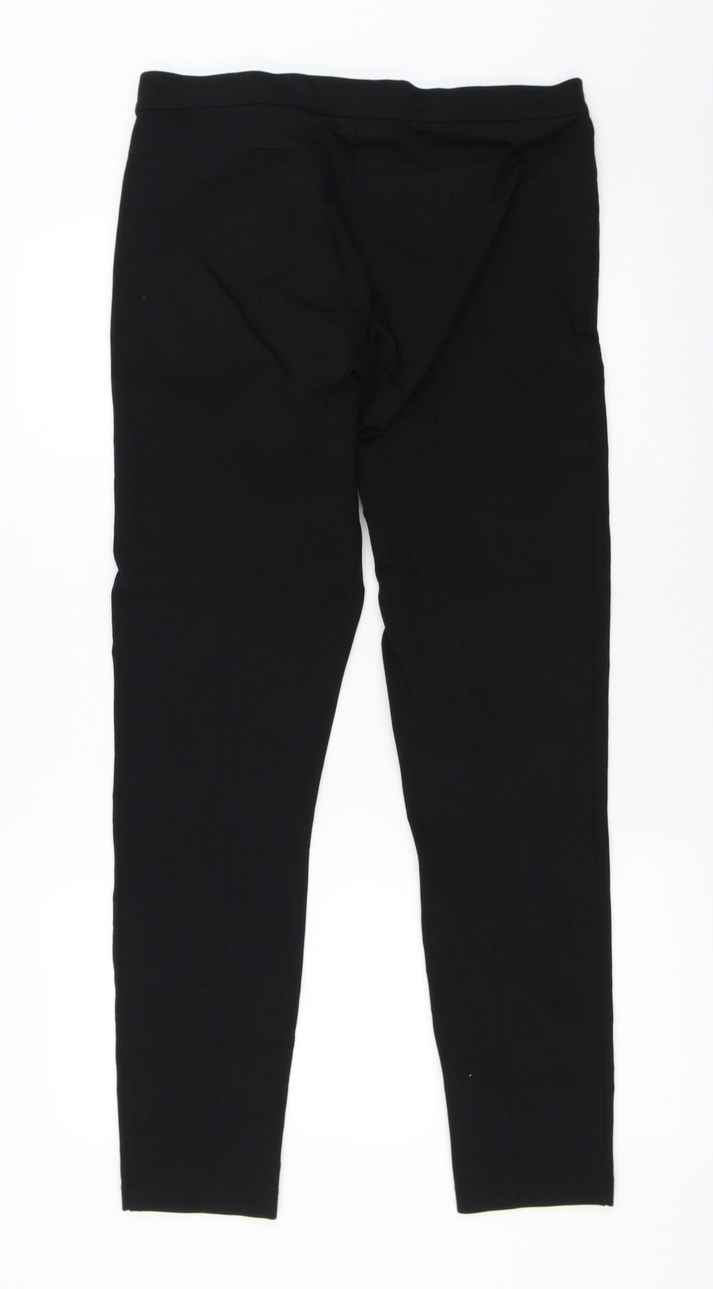 J.CREW Womens Black   Trousers  Size 10 L29 in
