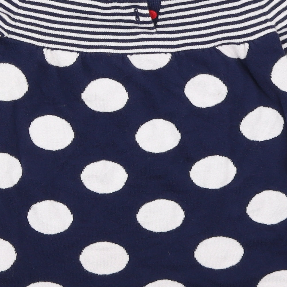 Jasper Conran Girls Blue   Jumper Dress  Size 12-18 Months