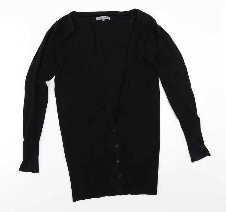 Bershka Womens Black Cardigan Jumper Size M