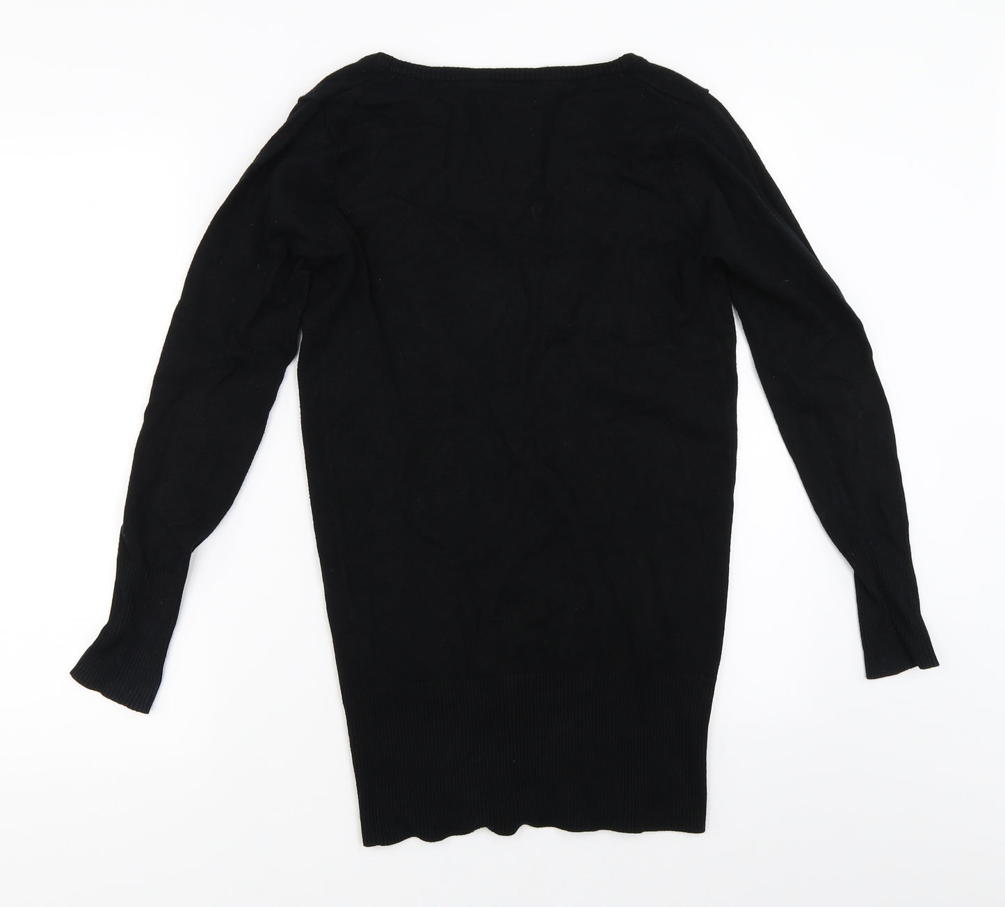 Bershka Womens Black   Cardigan Jumper Size M