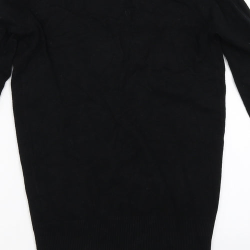 Bershka Womens Black   Cardigan Jumper Size M