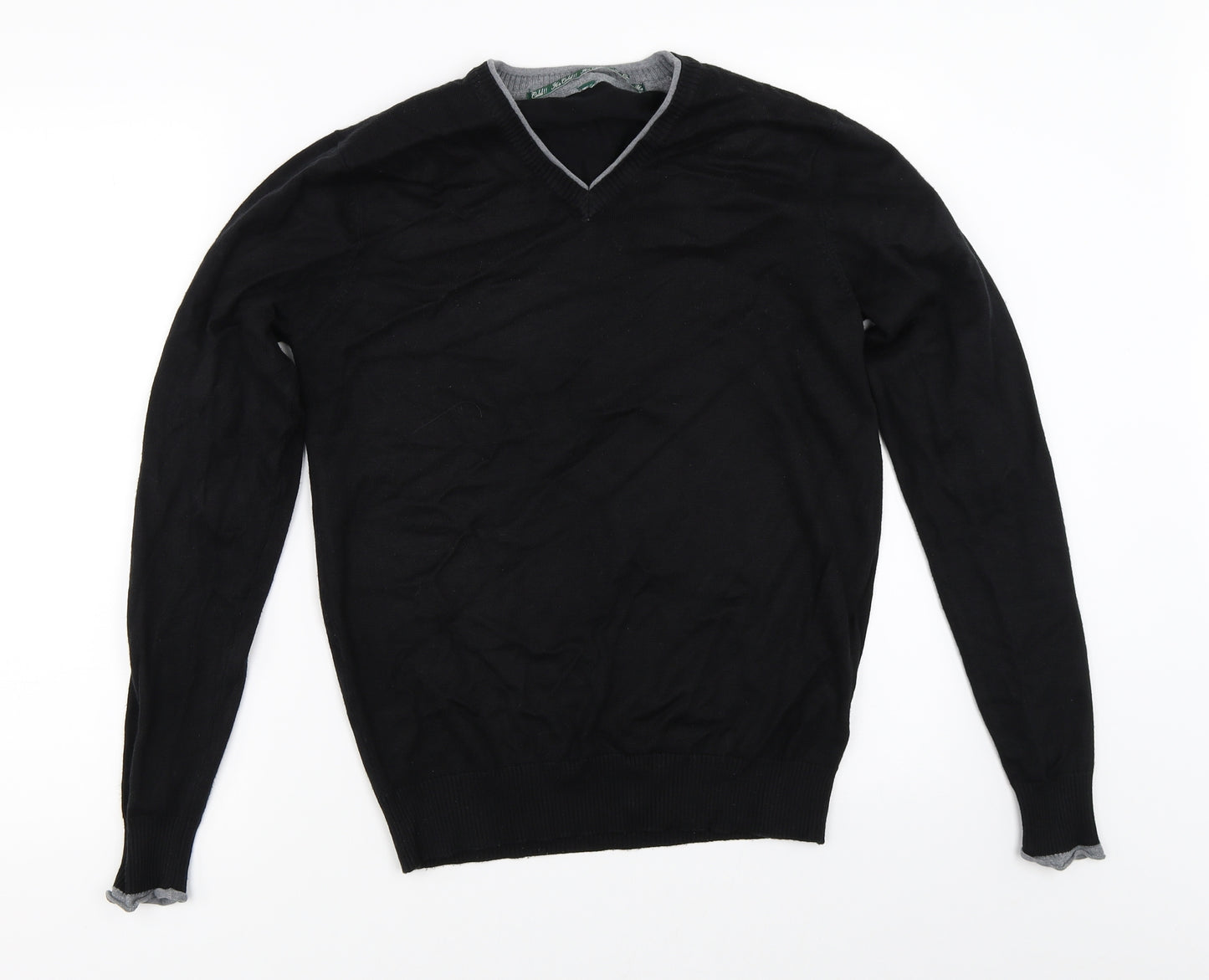 Preworn Mens Black   Pullover Jumper Size M