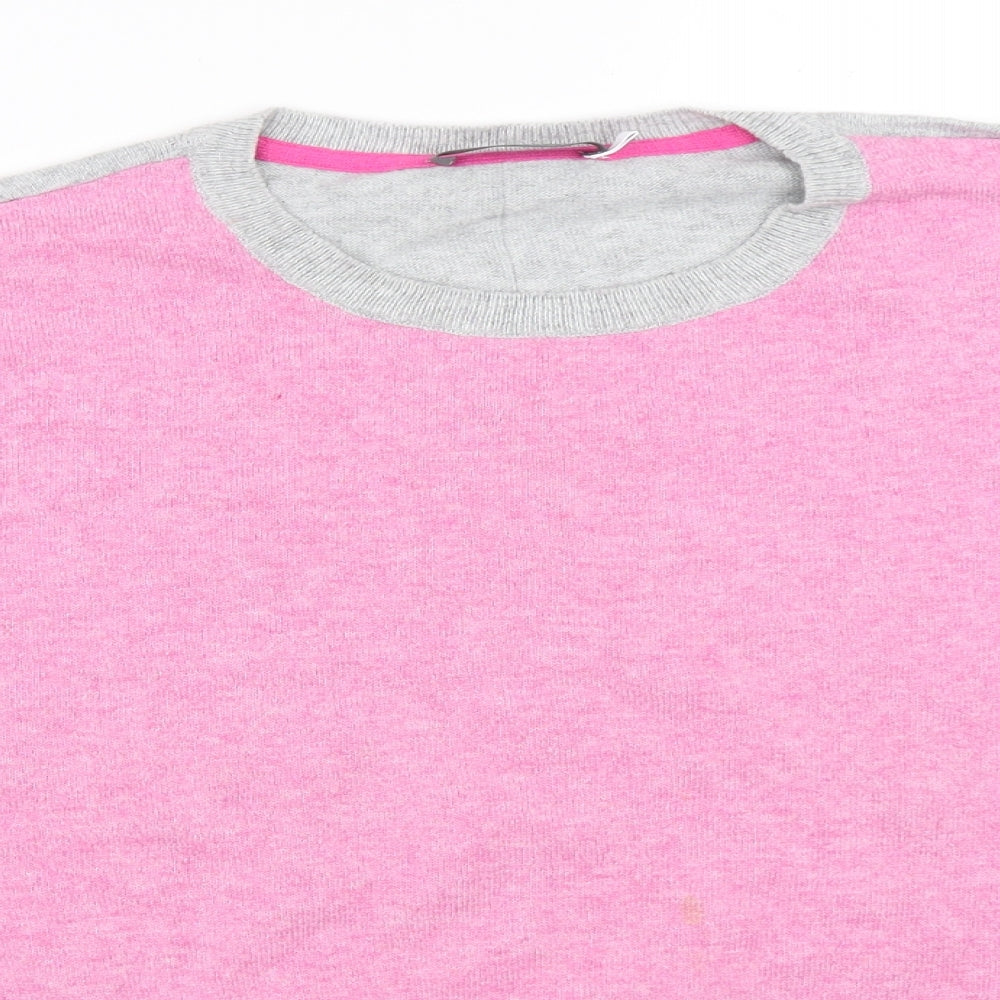 Mint Velvet Womens Pink   Pullover Jumper Size M