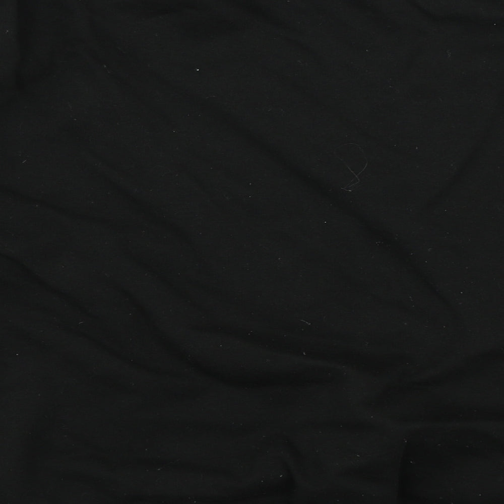 PRETTYLITTLETHING Womens Black   Pullover Sweatshirt Size M