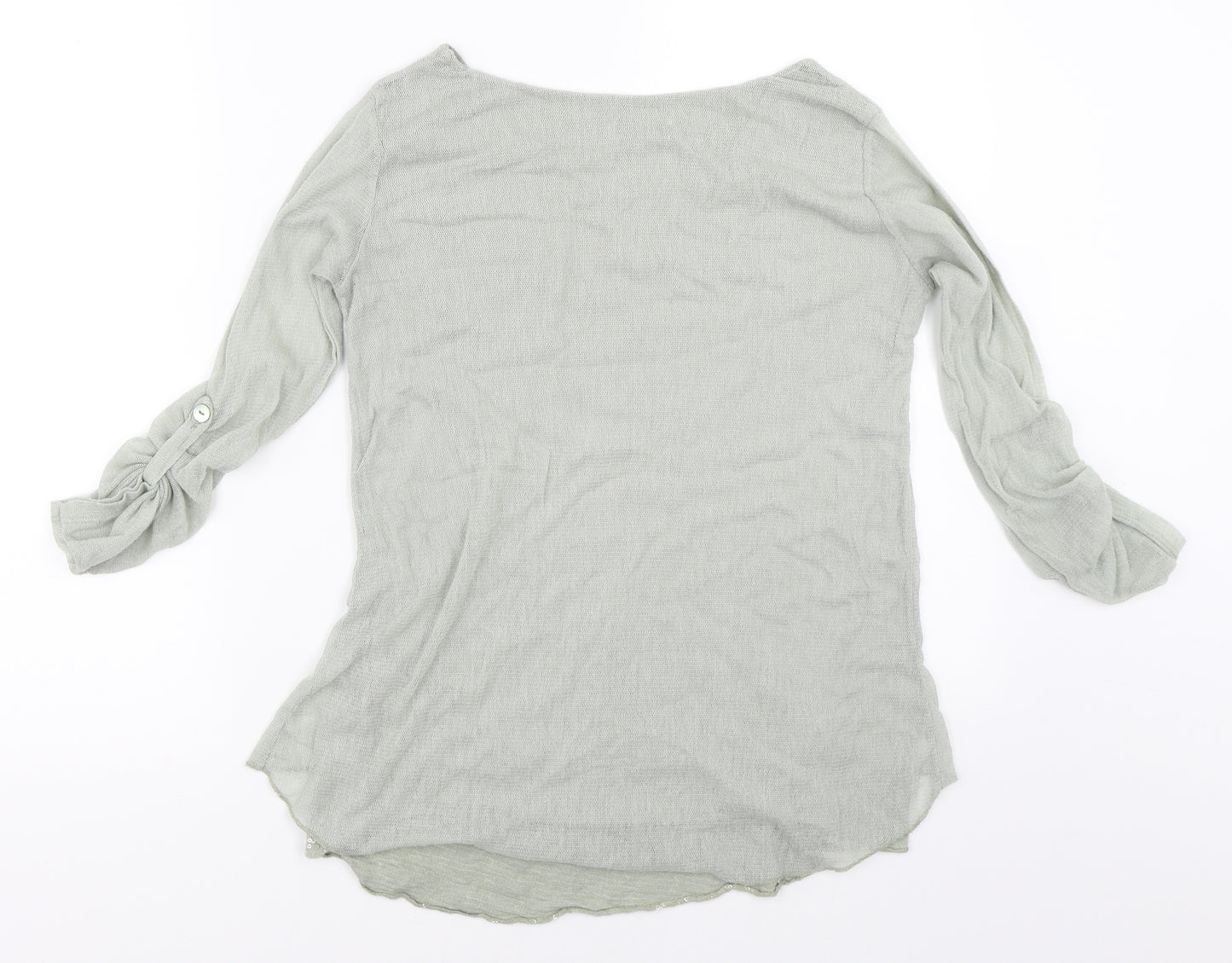 Apricot Womens Green   Pullover Jumper Size S