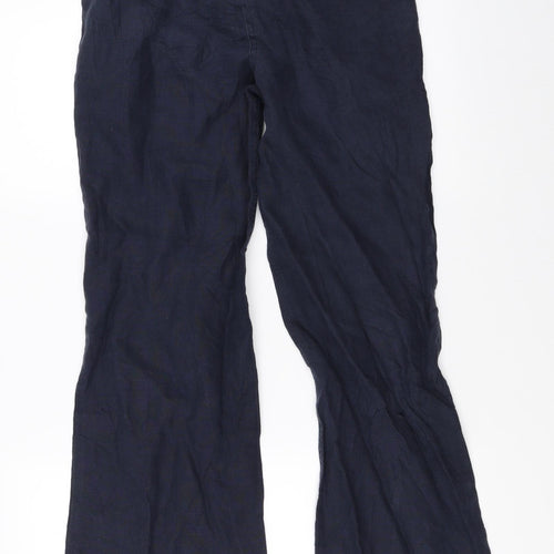 Per Una Womens Blue   Trousers  Size 8 L30 in