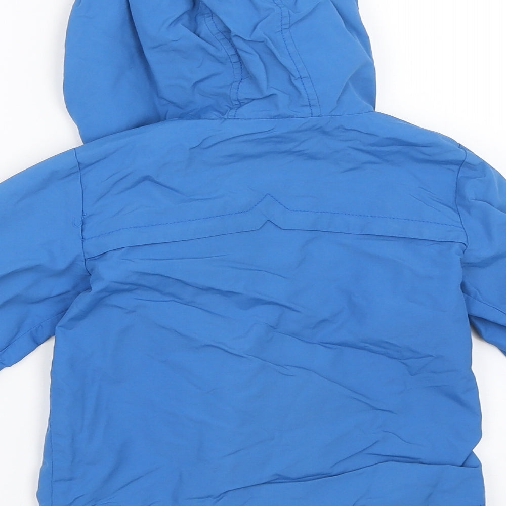 John Lewis Boys Blue   Jacket Coat Size 2-3 Years