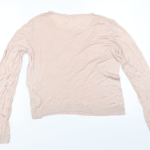 Oasis Womens Pink   Pullover Jumper Size L