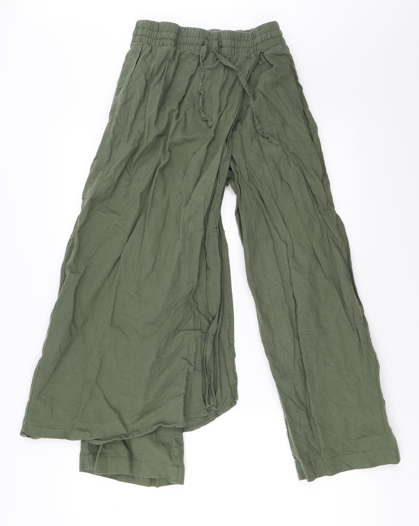 Pull&Bear Womens Green   Trousers  Size S L25 in