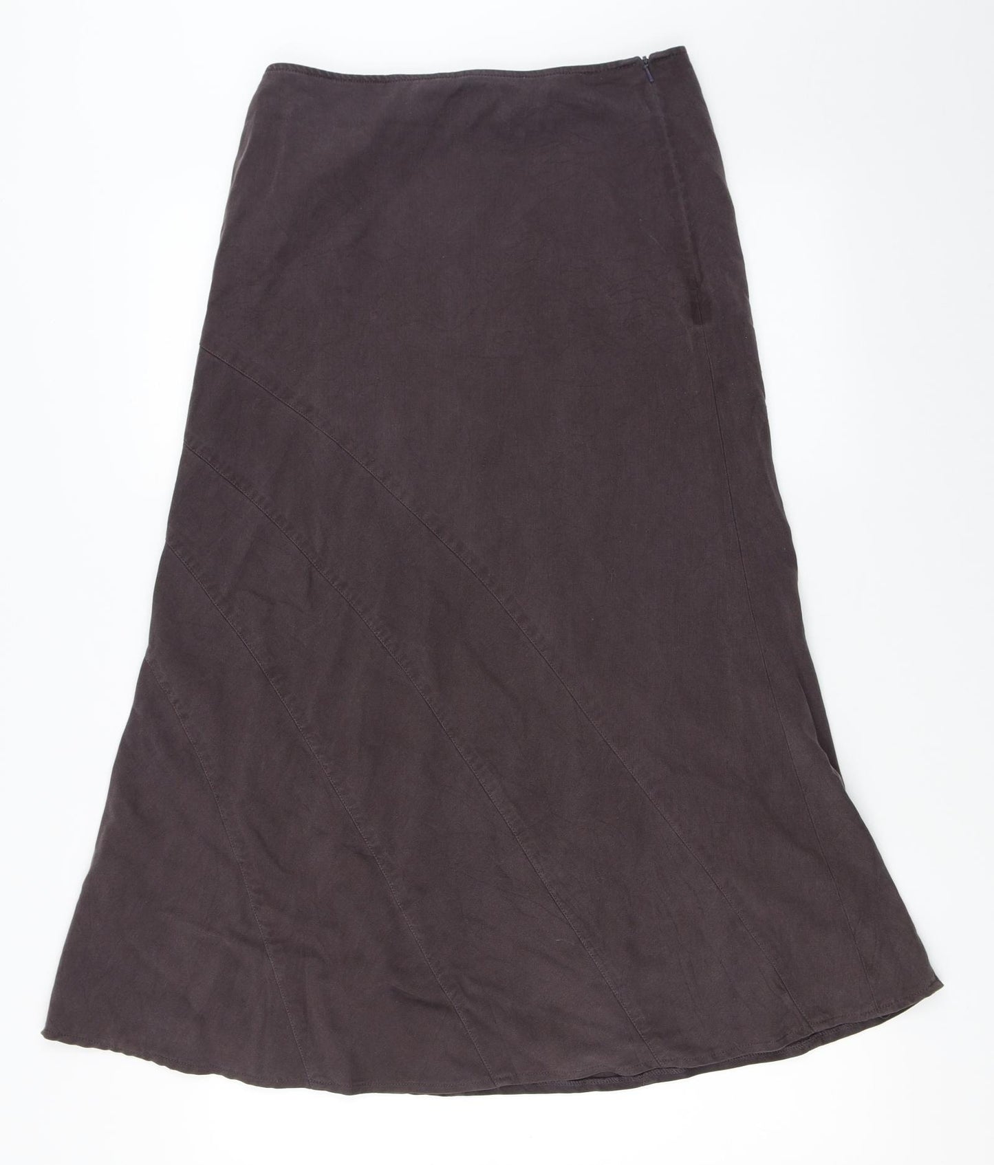 Wallis Womens Brown   Straight & Pencil Skirt Size 10